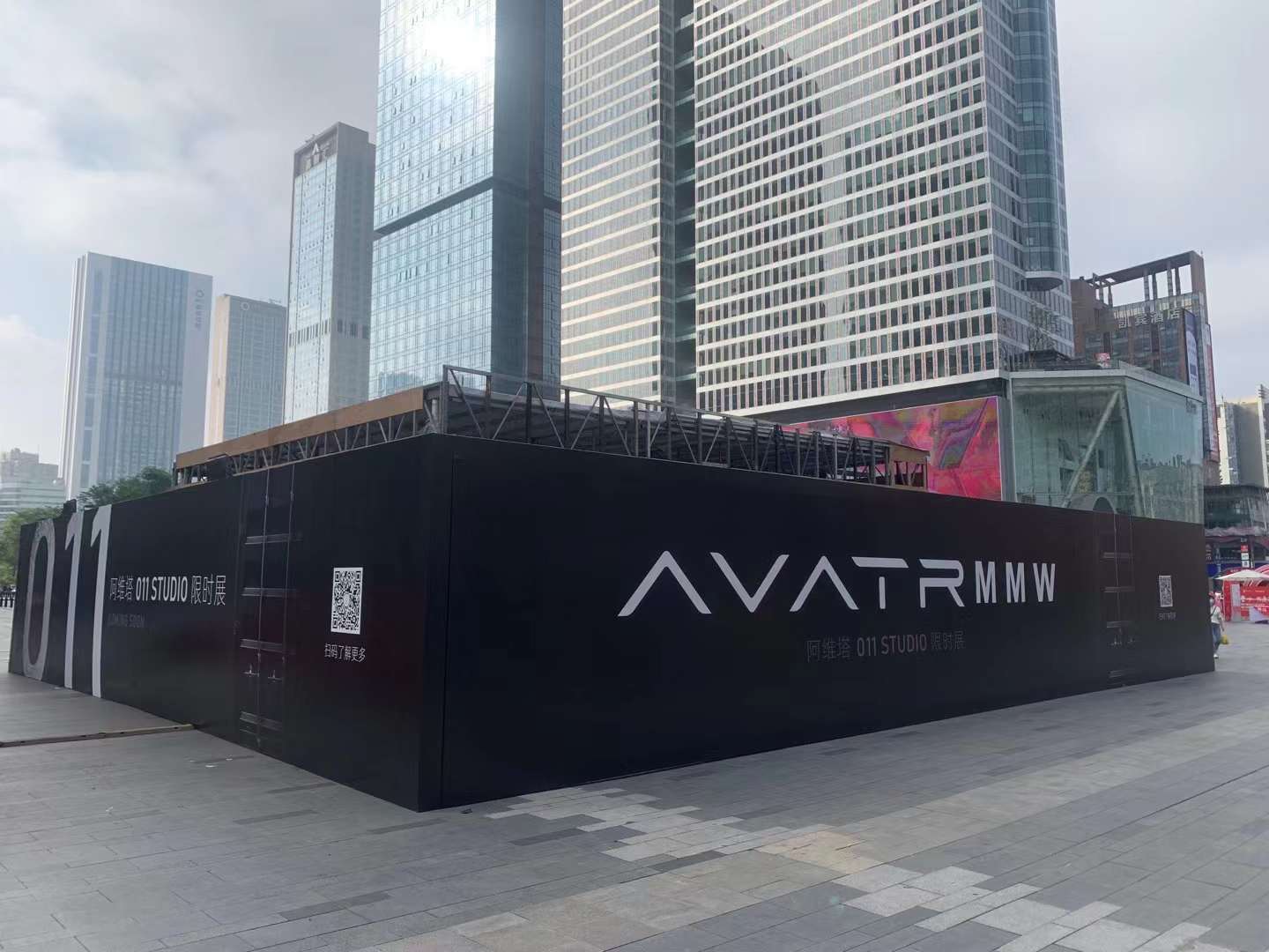 成都展會噴繪圍擋制作